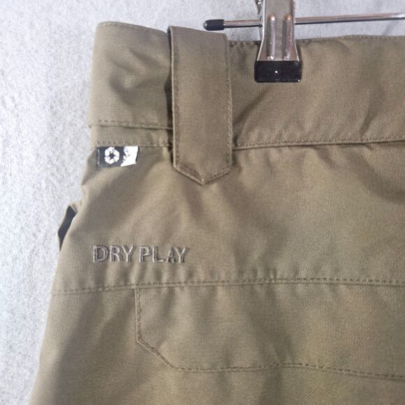 Picture Snowboard Pants Tan/Olive Green Mens L Recyc Polyester Cargo Ski France - Picture 5 of 11
